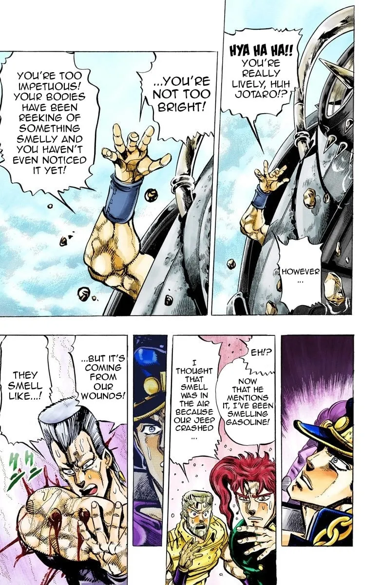 JoJo no Kimyou na Bouken Part 3: Stardust Crusaders Colored Manga, chapter 40, page 14