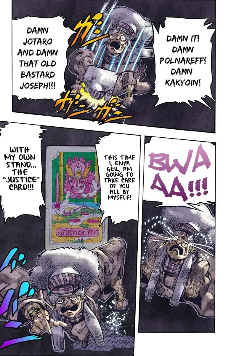 JoJo no Kimyou na Bouken Part 3: Stardust Crusaders Colored Manga, chapter 41, page 8