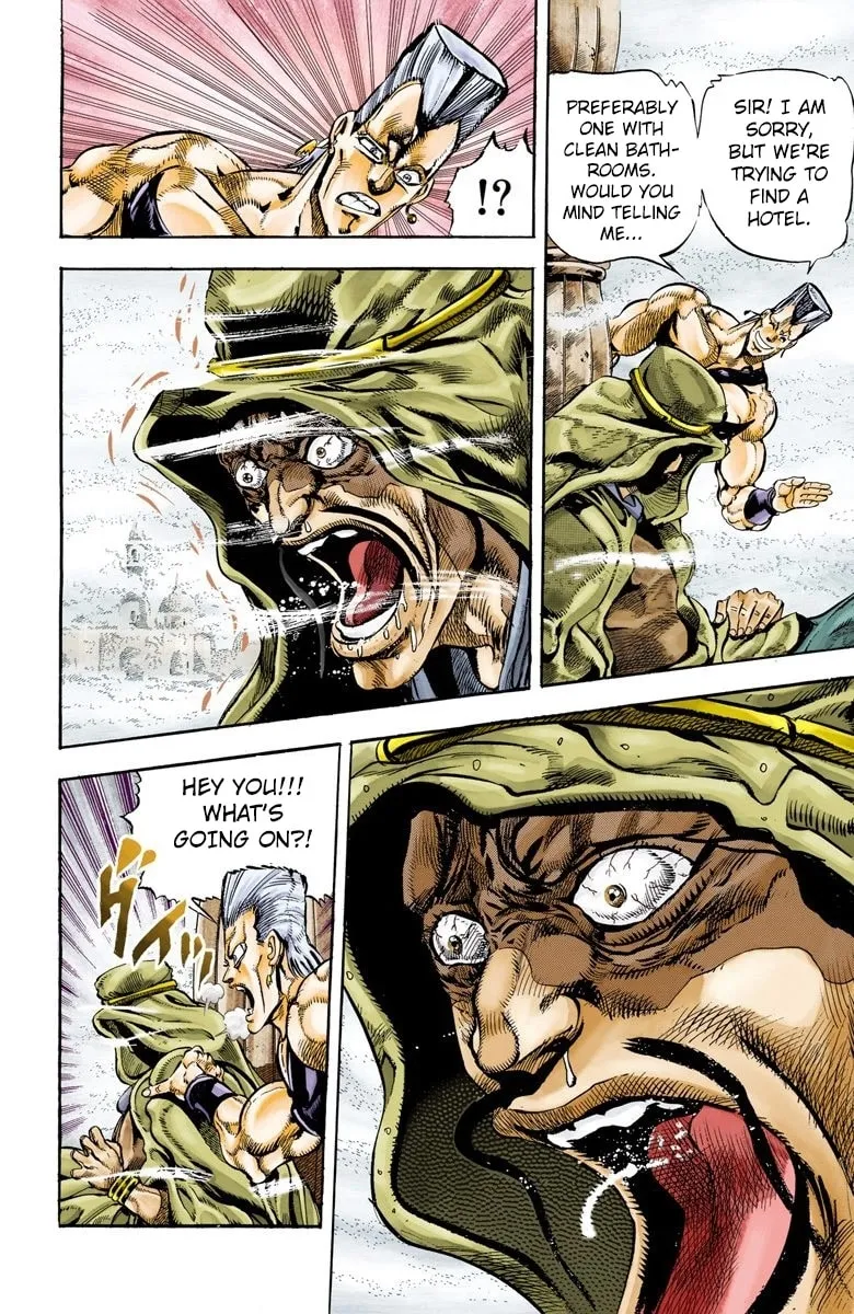 JoJo no Kimyou na Bouken Part 3: Stardust Crusaders Colored Manga, chapter 41, page 16