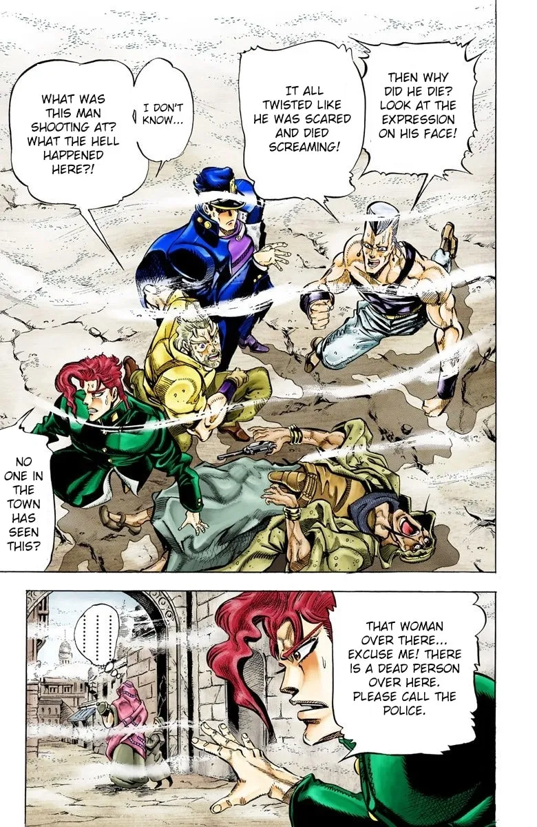 JoJo no Kimyou na Bouken Part 3: Stardust Crusaders Colored Manga, chapter 42, page 4