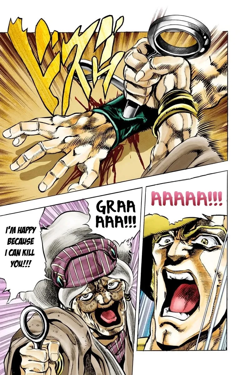 JoJo no Kimyou na Bouken Part 3: Stardust Crusaders Colored Manga, chapter 43, page 11