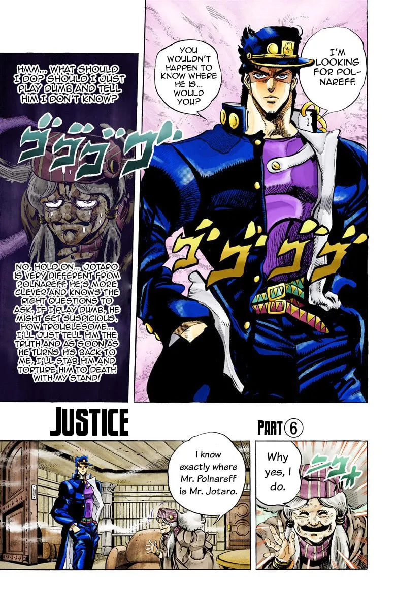 JoJo no Kimyou na Bouken Part 3: Stardust Crusaders Colored Manga, chapter 46, page 1