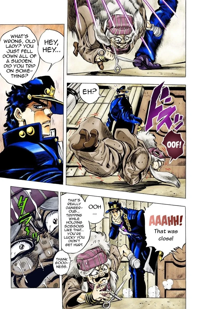 JoJo no Kimyou na Bouken Part 3: Stardust Crusaders Colored Manga, chapter 46, page 5