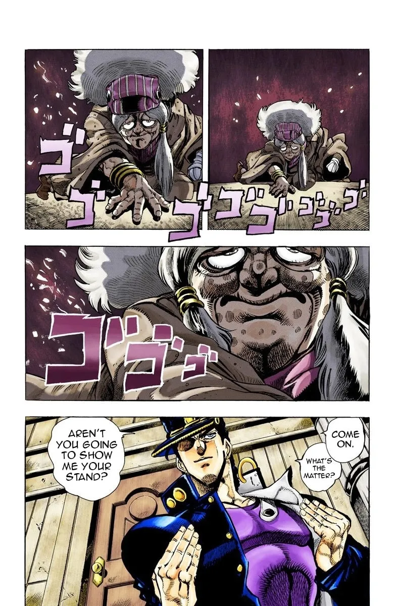 JoJo no Kimyou na Bouken Part 3: Stardust Crusaders Colored Manga, chapter 46, page 8