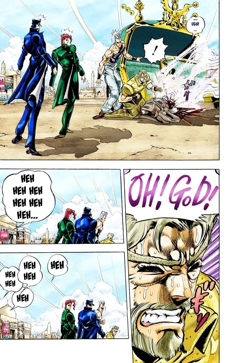 JoJo no Kimyou na Bouken Part 3: Stardust Crusaders Colored Manga, chapter 48, page 7