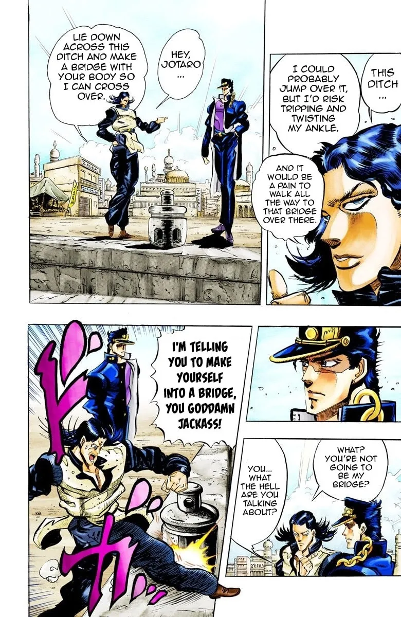 JoJo no Kimyou na Bouken Part 3: Stardust Crusaders Colored Manga, chapter 49, page 16