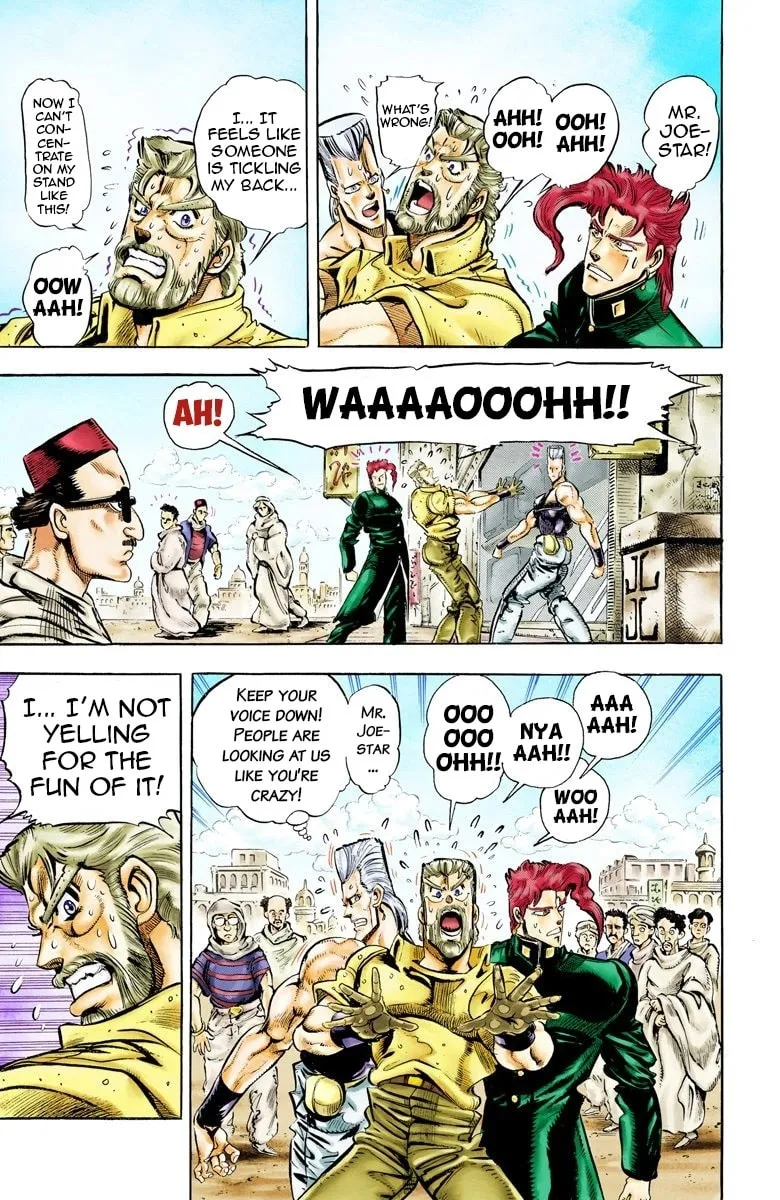 JoJo no Kimyou na Bouken Part 3: Stardust Crusaders Colored Manga, chapter 50, page 6