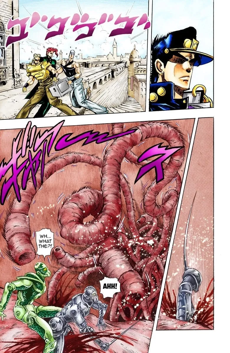 JoJo no Kimyou na Bouken Part 3: Stardust Crusaders Colored Manga, chapter 50, page 8