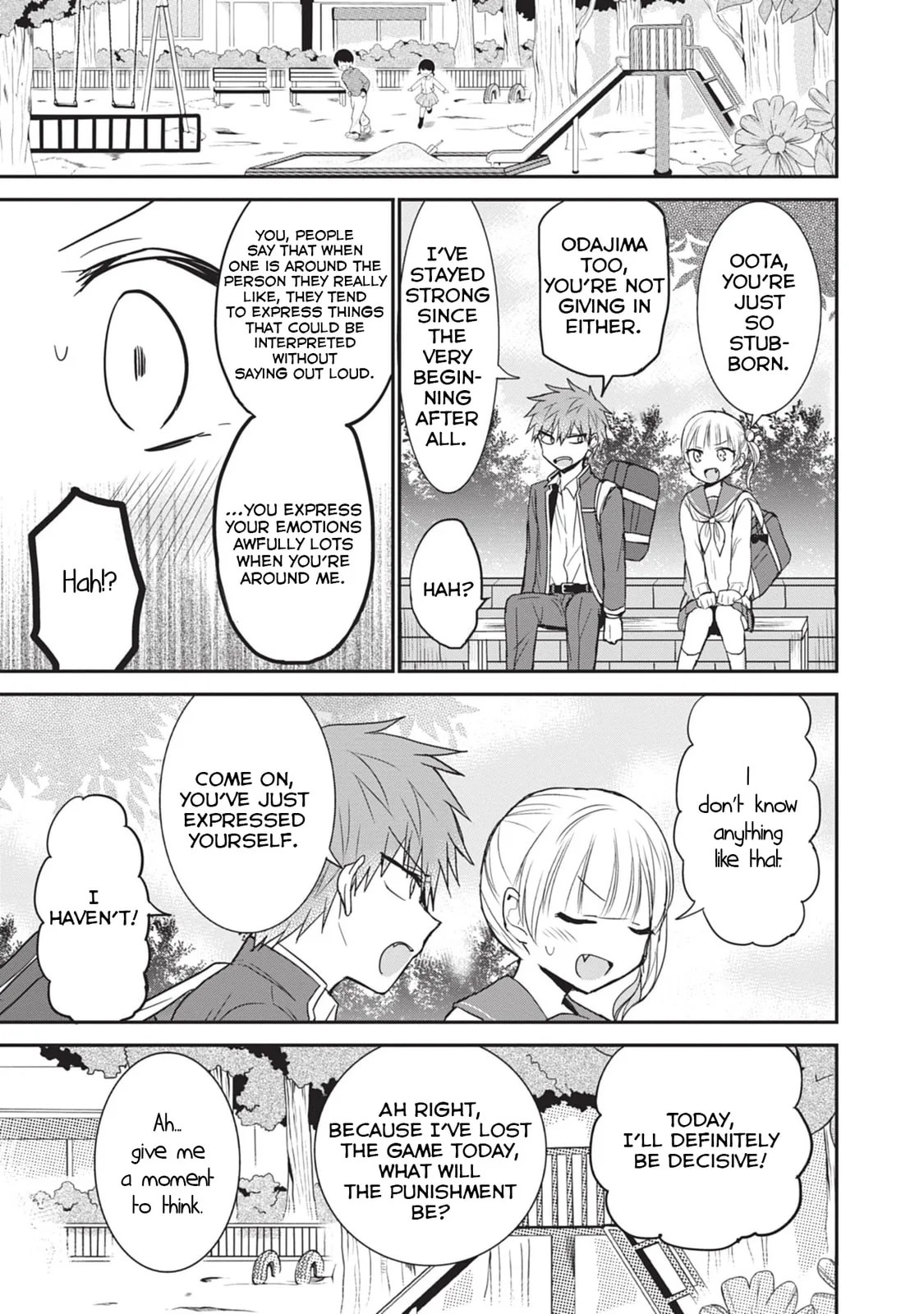 Inexpressive Kashiwada and Expressive Oota, chapter 89, page 9