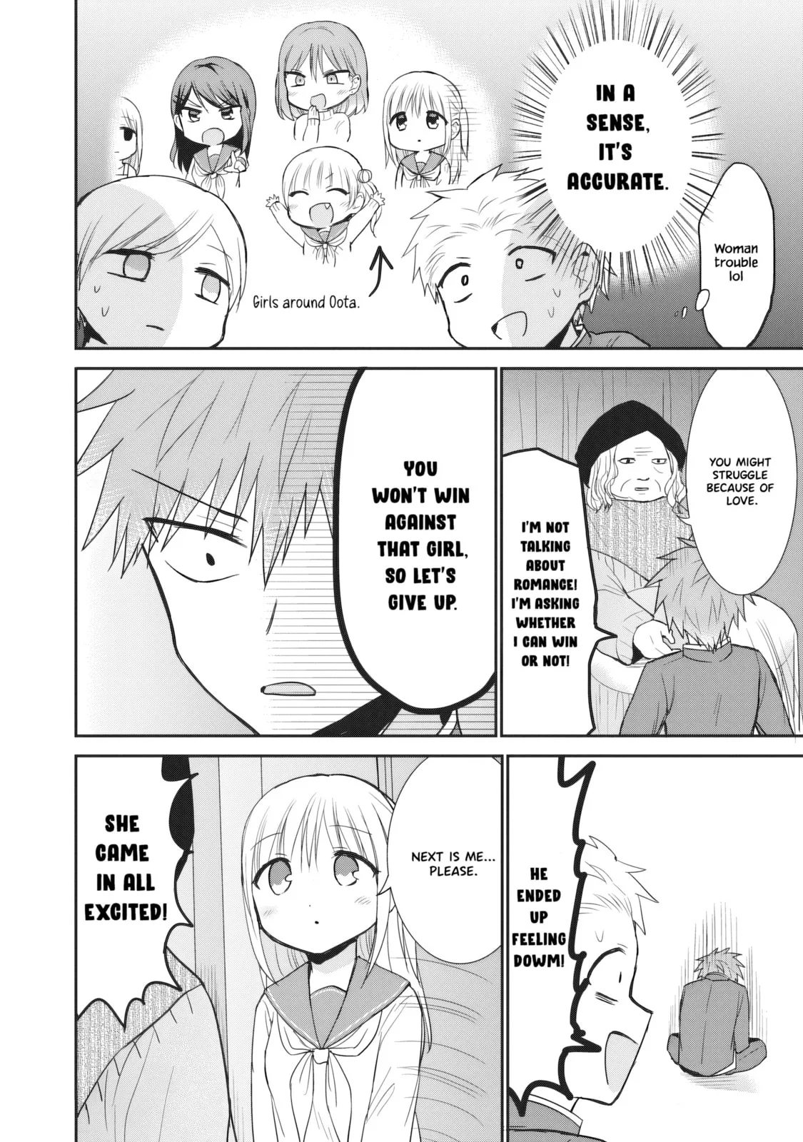Inexpressive Kashiwada and Expressive Oota, chapter 90, page 6