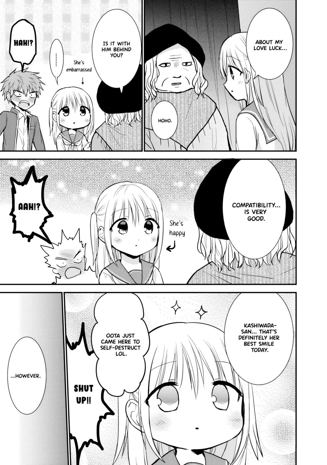 Inexpressive Kashiwada and Expressive Oota, chapter 90, page 7