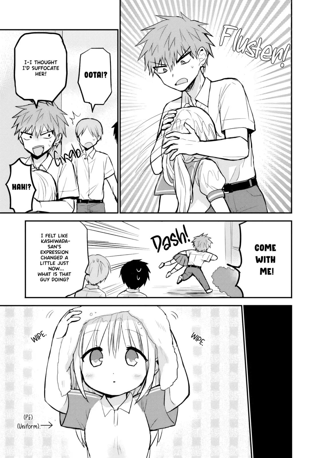 Inexpressive Kashiwada and Expressive Oota, chapter 90, page 11