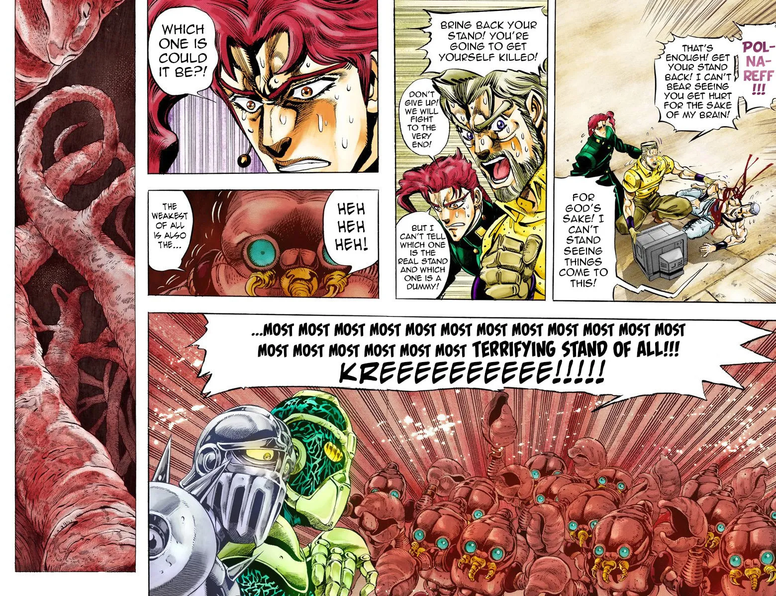 JoJo no Kimyou na Bouken Part 3: Stardust Crusaders Colored Manga, chapter 51, page 8