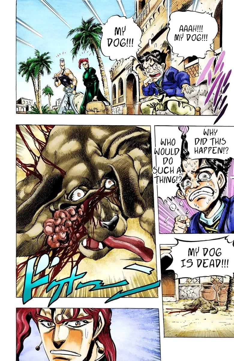 JoJo no Kimyou na Bouken Part 3: Stardust Crusaders Colored Manga, chapter 55, page 10