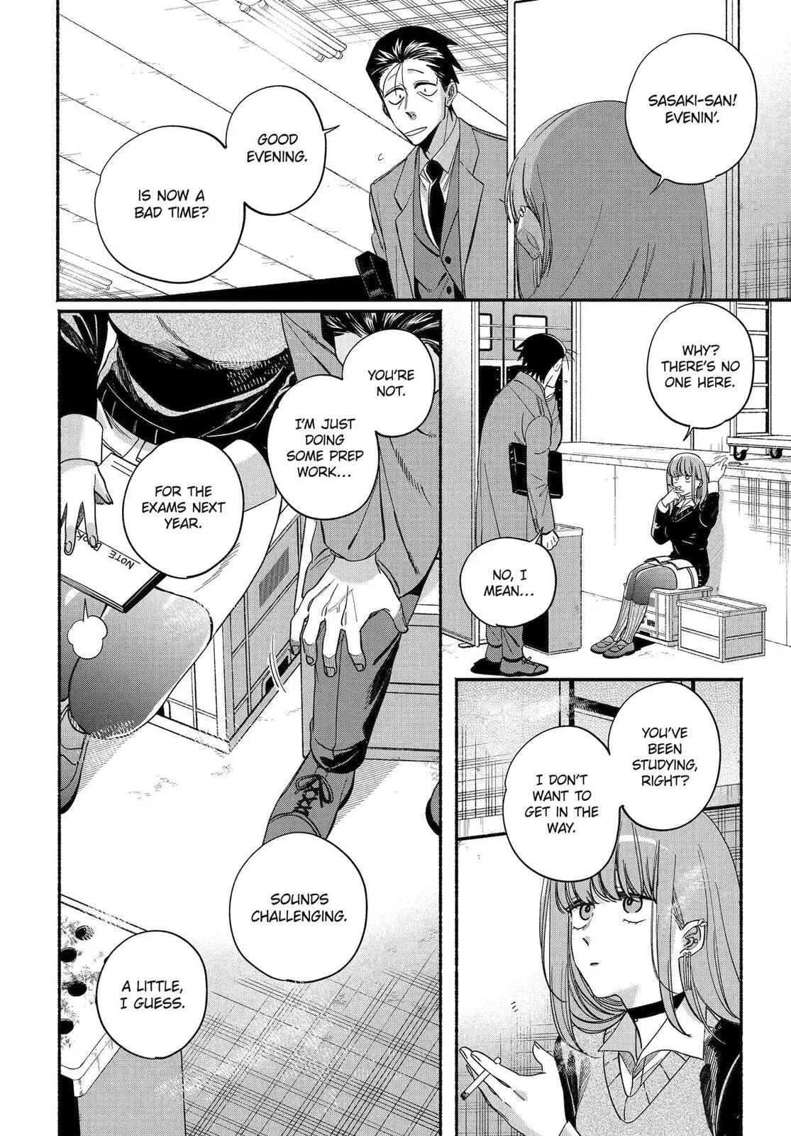 Super no Ura de Yani Suu Futari, chapter 59, page 20