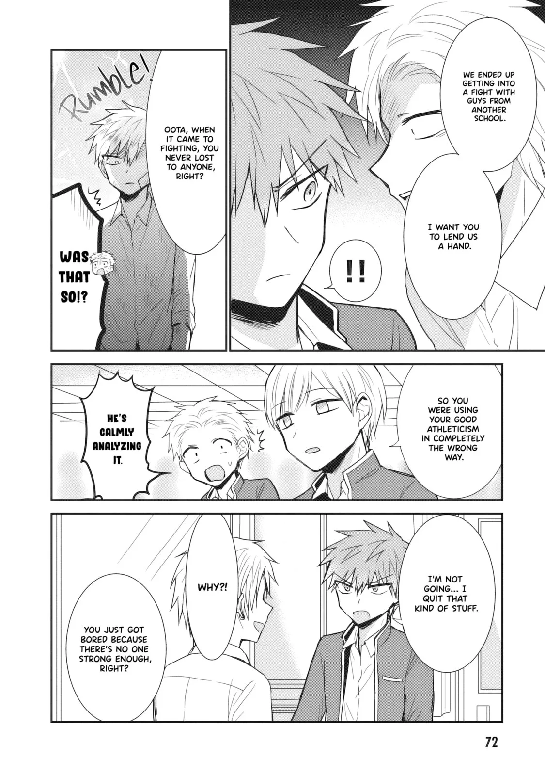 Inexpressive Kashiwada and Expressive Oota, chapter 93, page 6