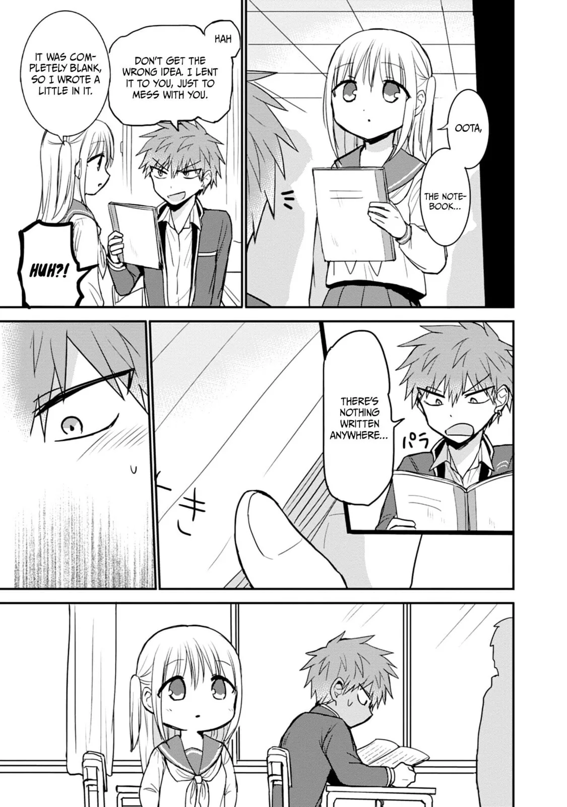 Inexpressive Kashiwada and Expressive Oota, chapter 96, page 13