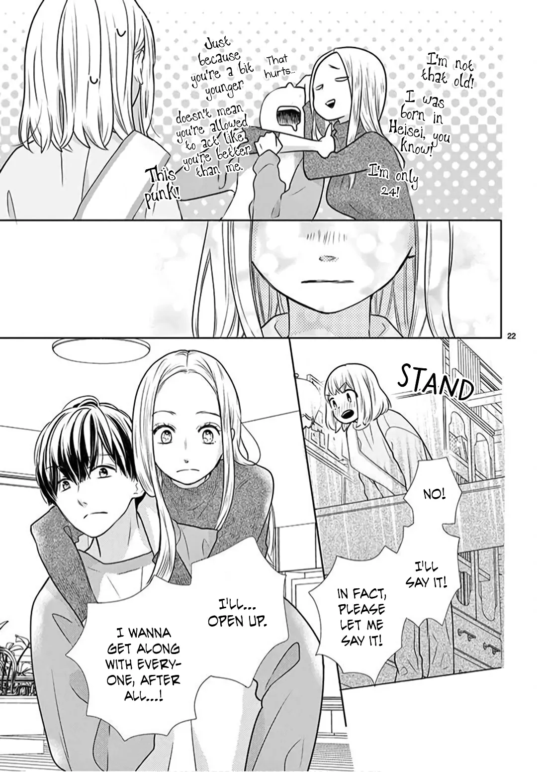 Shared House Kitten Blue, chapter 1, page 21