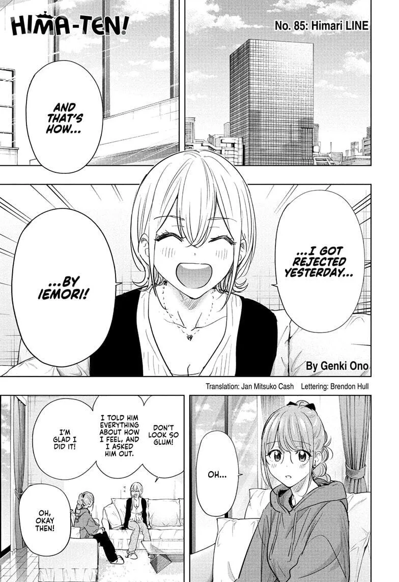 Hima-Ten!, chapter 85, page 1