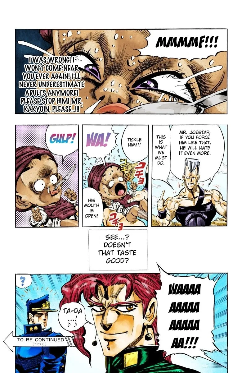 JoJo no Kimyou na Bouken Part 3: Stardust Crusaders Colored Manga, chapter 60, page 18
