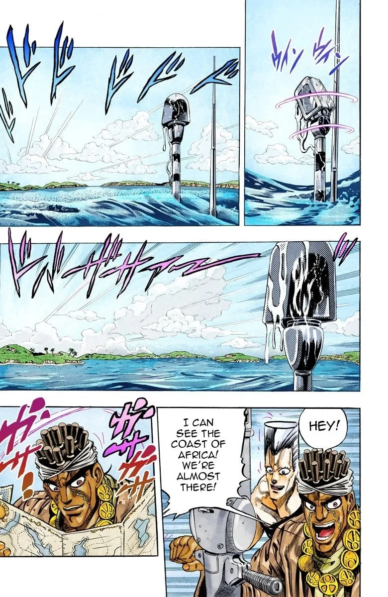 JoJo no Kimyou na Bouken Part 3: Stardust Crusaders Colored Manga, chapter 66, page 12