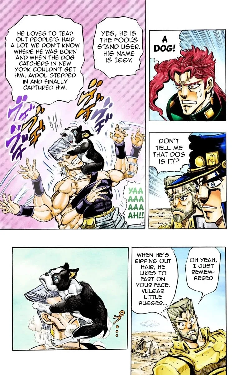 JoJo no Kimyou na Bouken Part 3: Stardust Crusaders Colored Manga, chapter 70, page 13
