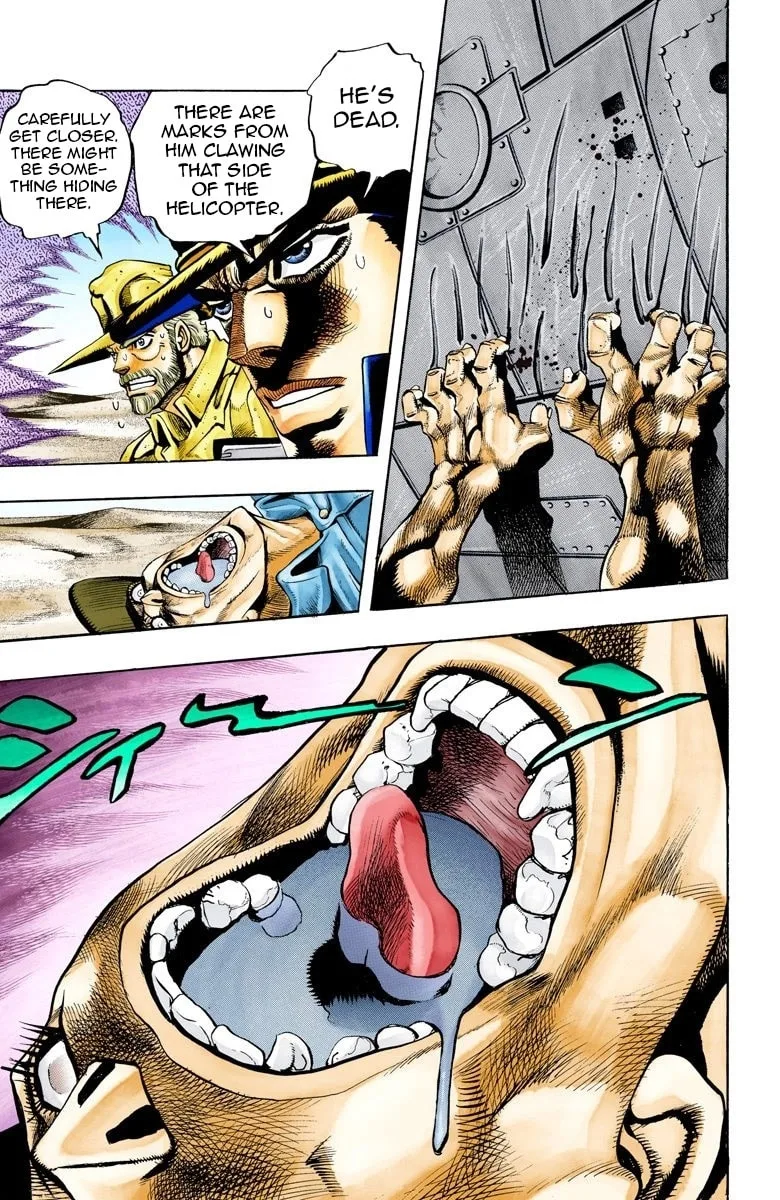 JoJo no Kimyou na Bouken Part 3: Stardust Crusaders Colored Manga, chapter 71, page 13