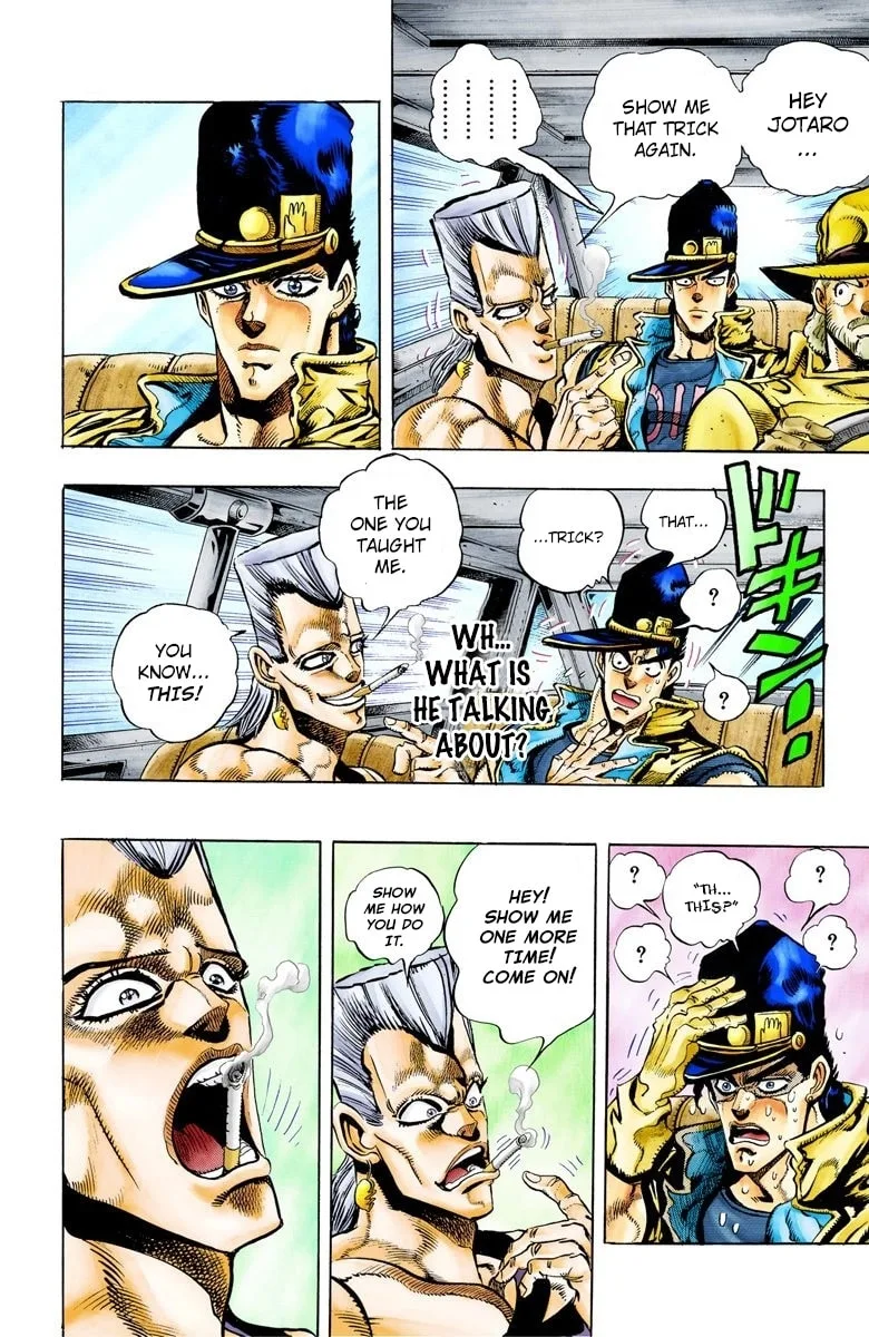 JoJo no Kimyou na Bouken Part 3: Stardust Crusaders Colored Manga, chapter 78, page 14