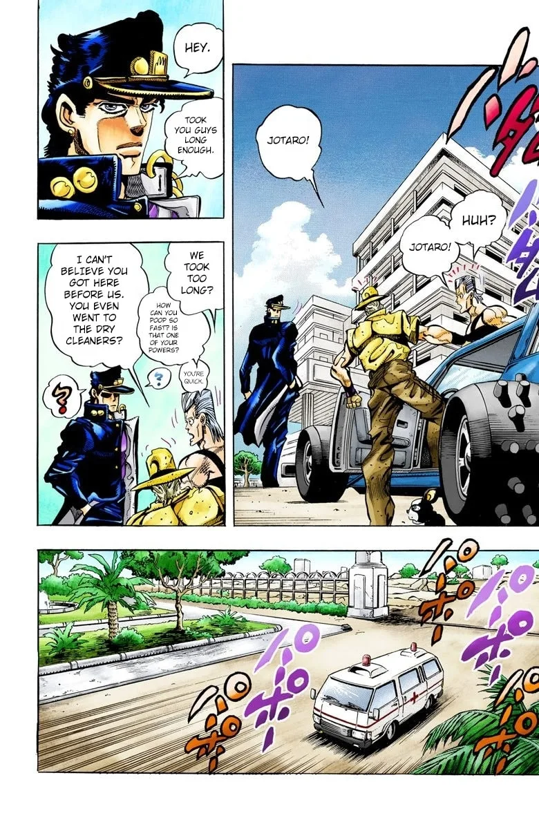 JoJo no Kimyou na Bouken Part 3: Stardust Crusaders Colored Manga, chapter 79, page 20