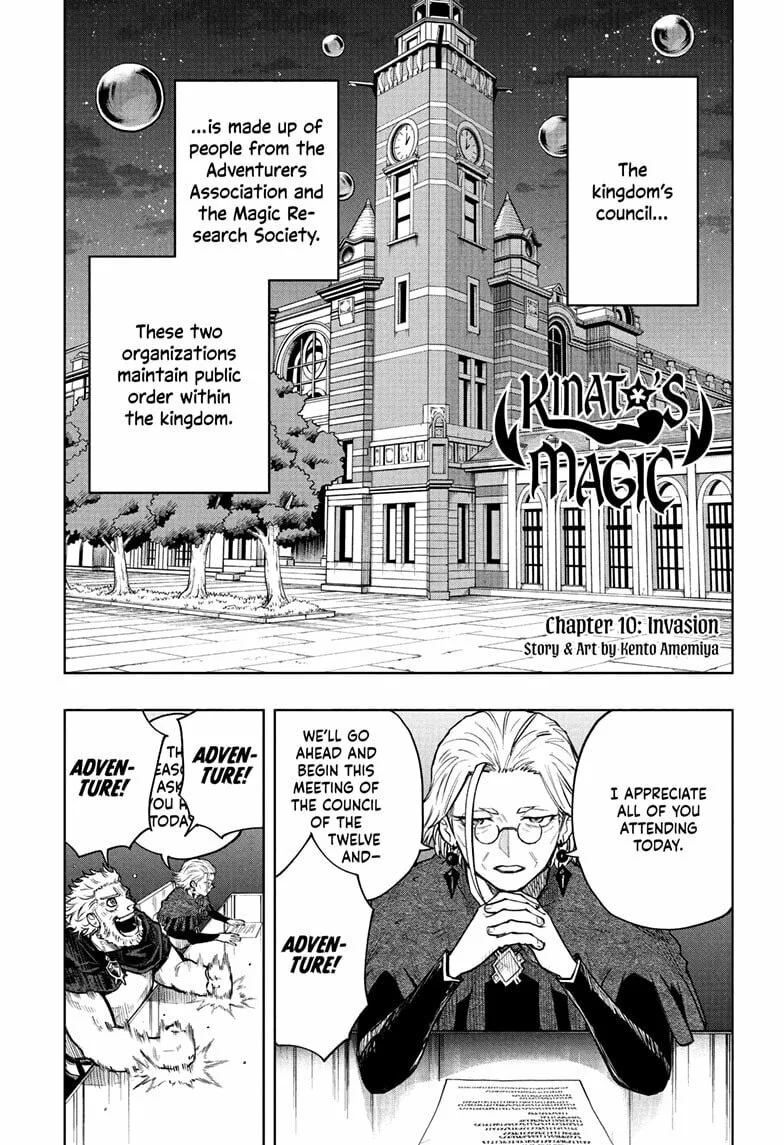 Kinato’s Magic, chapter 10, page 1