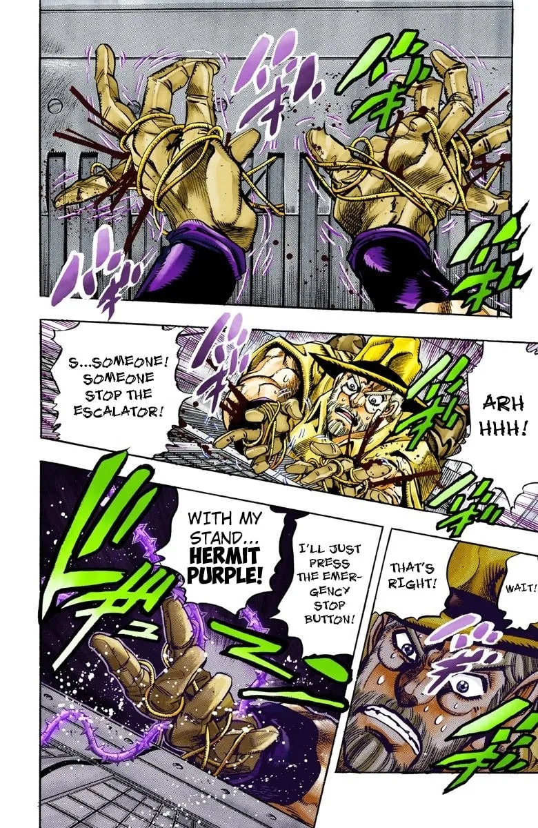 JoJo no Kimyou na Bouken Part 3: Stardust Crusaders Colored Manga, chapter 88, page 2