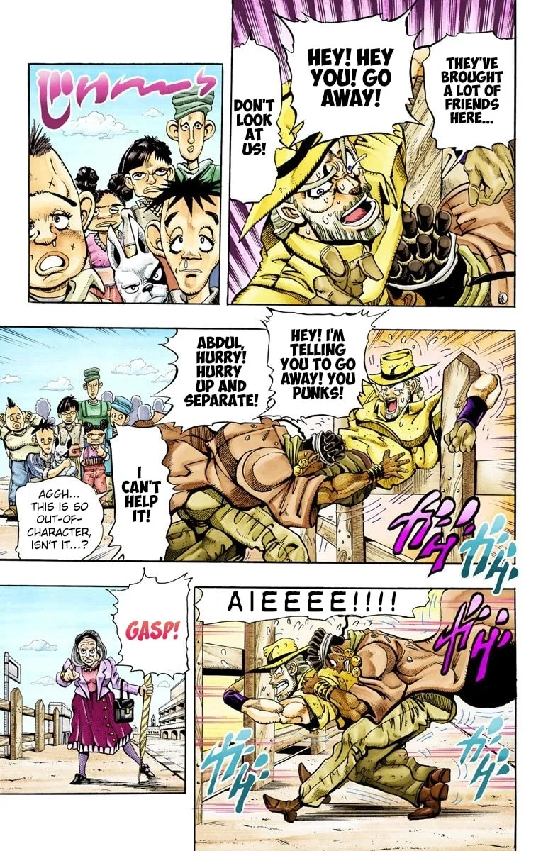 JoJo no Kimyou na Bouken Part 3: Stardust Crusaders Colored Manga, chapter 89, page 8