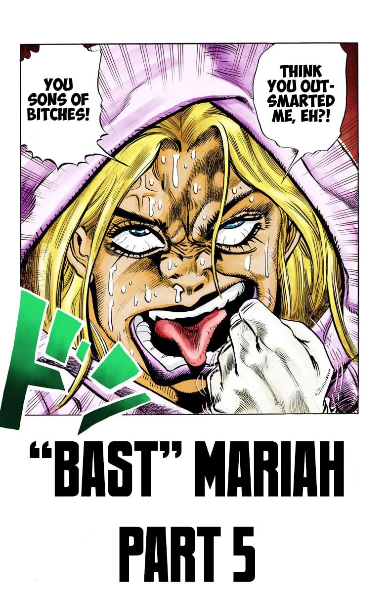 JoJo no Kimyou na Bouken Part 3: Stardust Crusaders Colored Manga, chapter 90, page 1
