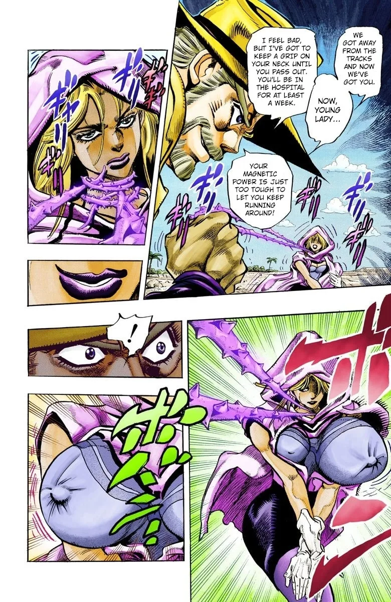 JoJo no Kimyou na Bouken Part 3: Stardust Crusaders Colored Manga, chapter 90, page 4