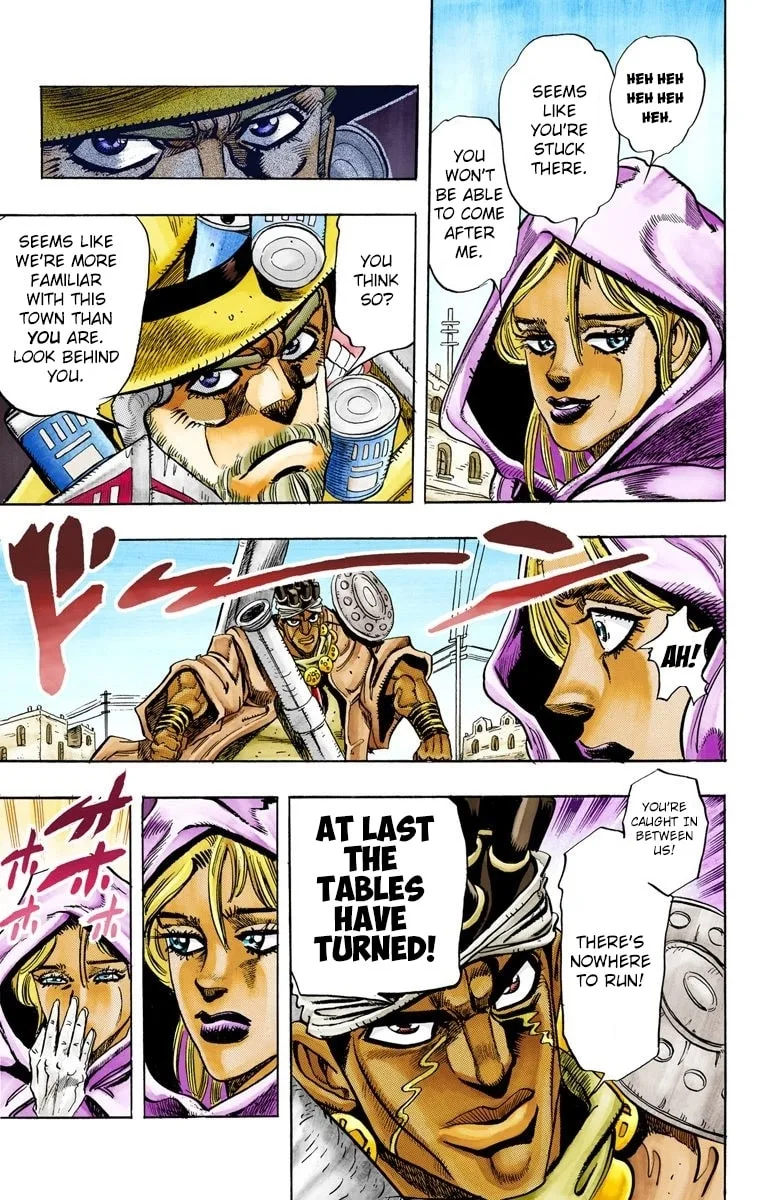 JoJo no Kimyou na Bouken Part 3: Stardust Crusaders Colored Manga, chapter 90, page 16