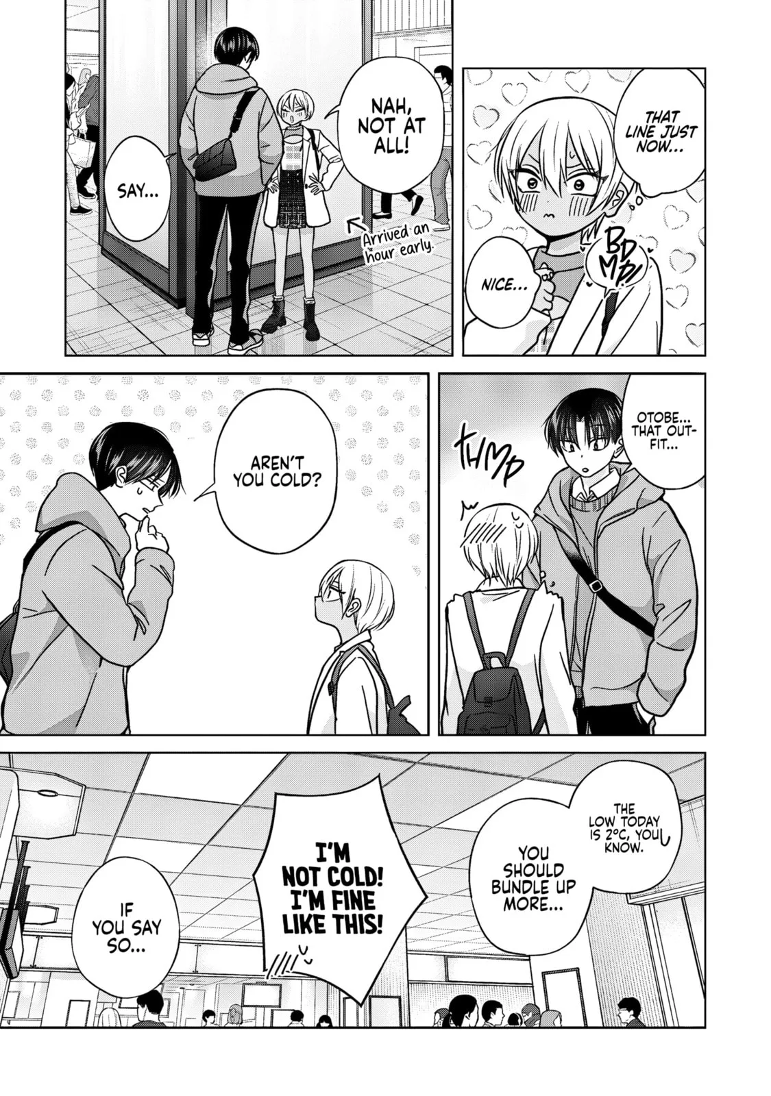 Kusunoki's Flunking Her High School Glow-Up, chapter 50, page 5