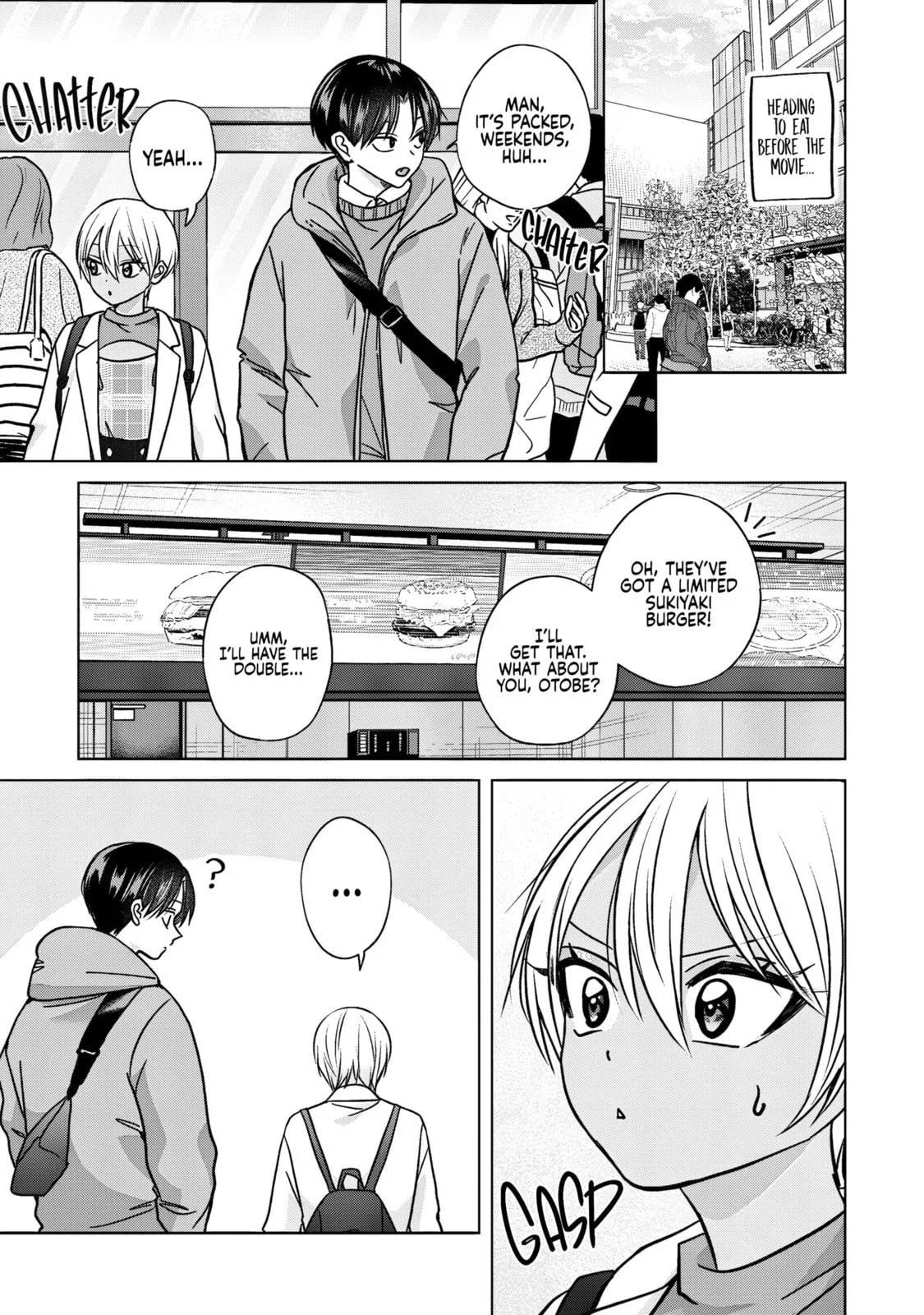 Kusunoki's Flunking Her High School Glow-Up, chapter 50, page 7