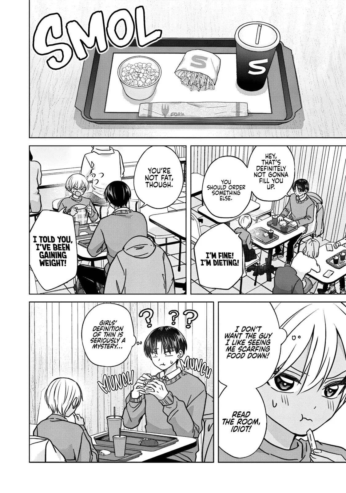 Kusunoki's Flunking Her High School Glow-Up, chapter 50, page 8