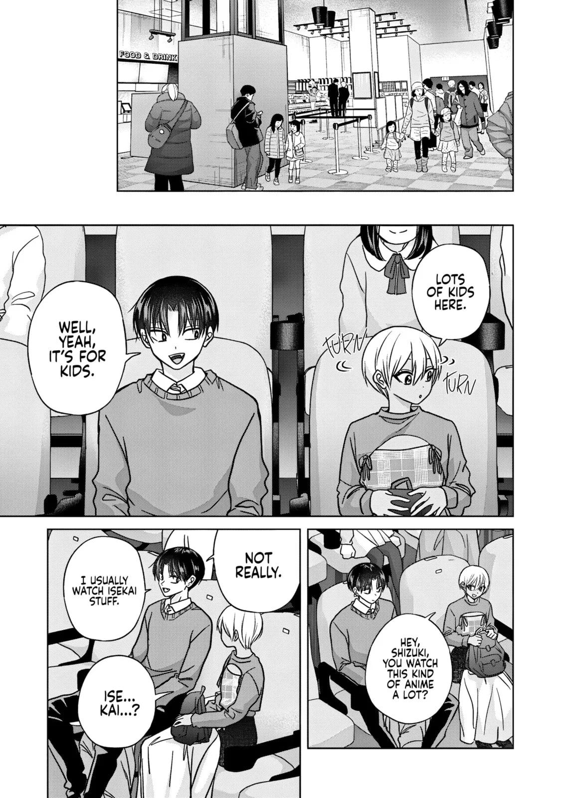 Kusunoki's Flunking Her High School Glow-Up, chapter 50, page 9