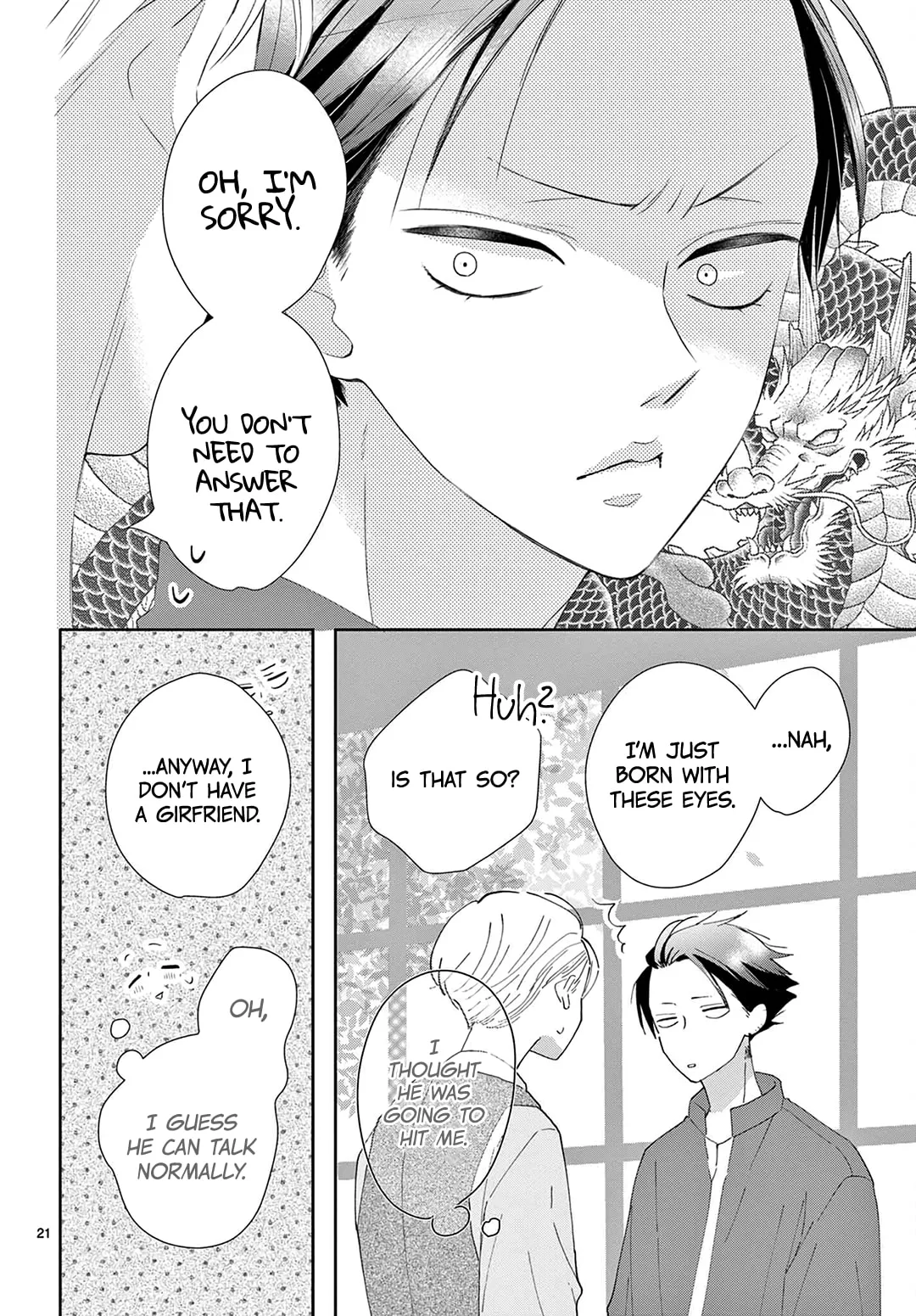 Shared House Kitten Blue, chapter 15, page 21