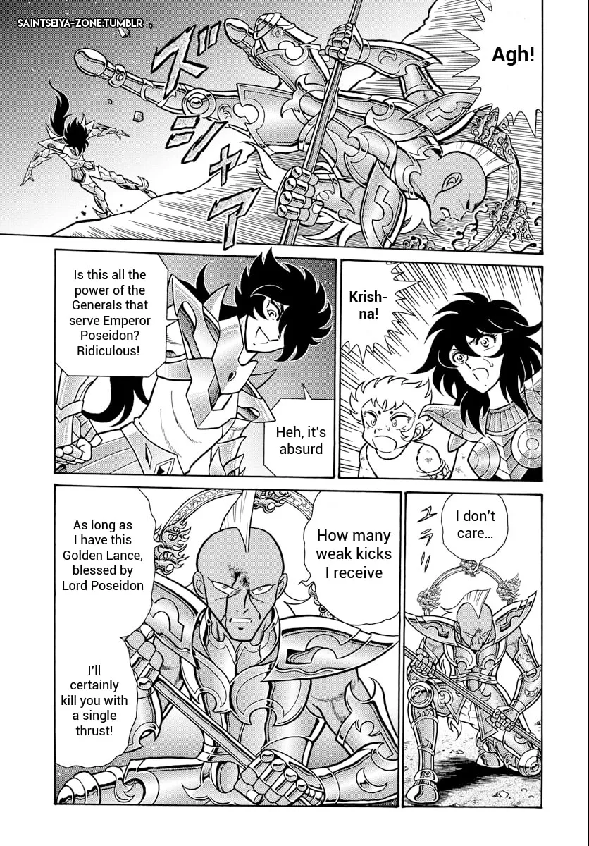 Saint Seiya: Kaiou Saiki RERISE OF POSEIDON, chapter 3, page 11