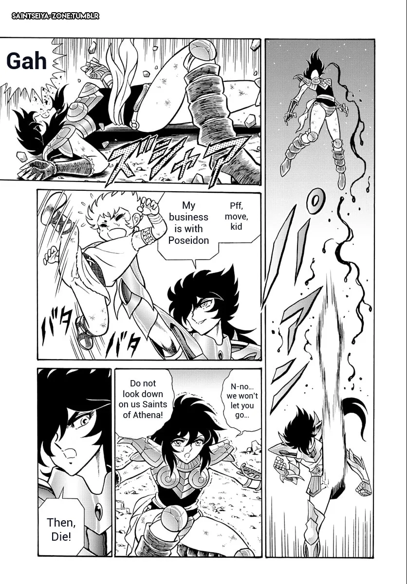 Saint Seiya: Kaiou Saiki RERISE OF POSEIDON, chapter 3, page 40