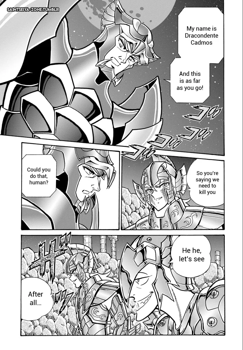 Saint Seiya: Kaiou Saiki RERISE OF POSEIDON, chapter 6, page 8