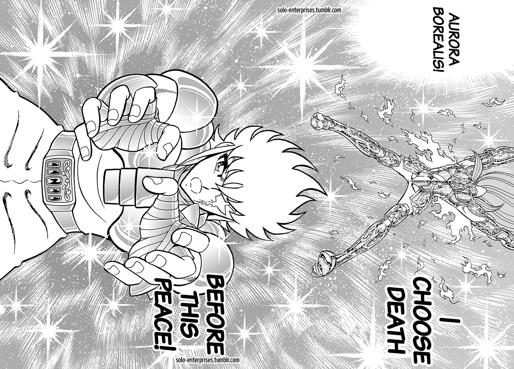 Saint Seiya: Kaiou Saiki RERISE OF POSEIDON, chapter 10, page 12