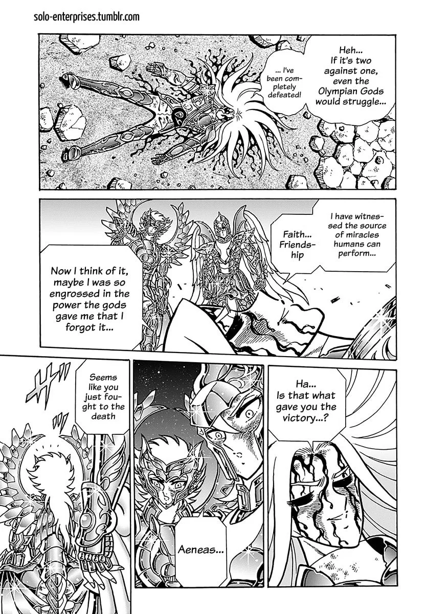Saint Seiya: Kaiou Saiki RERISE OF POSEIDON, chapter 10, page 19