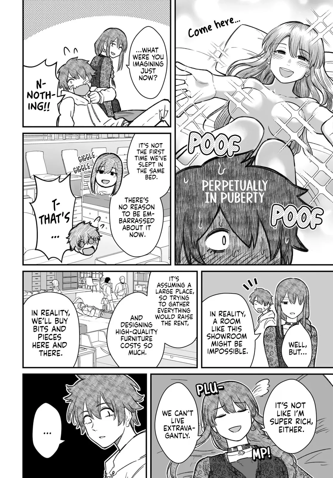 Dame Ningen no Aishikata, chapter 17, page 19