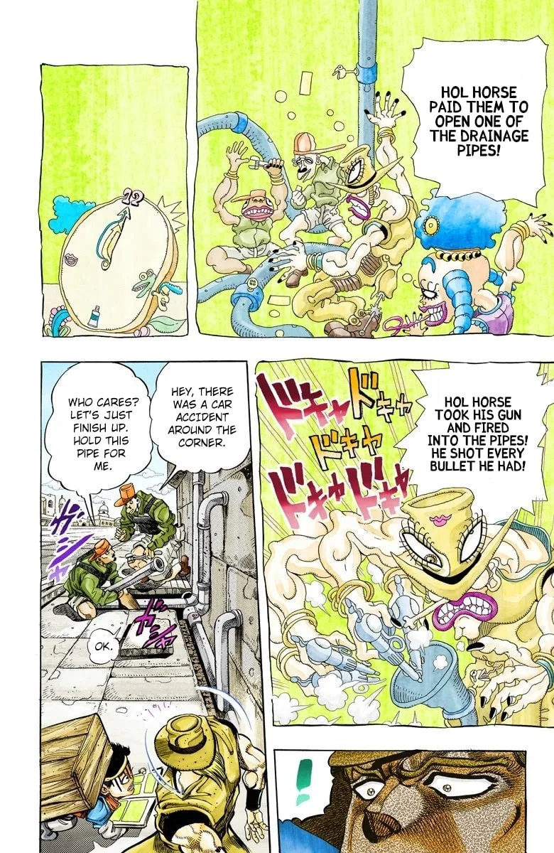 JoJo no Kimyou na Bouken Part 3: Stardust Crusaders Colored Manga, chapter 107, page 8