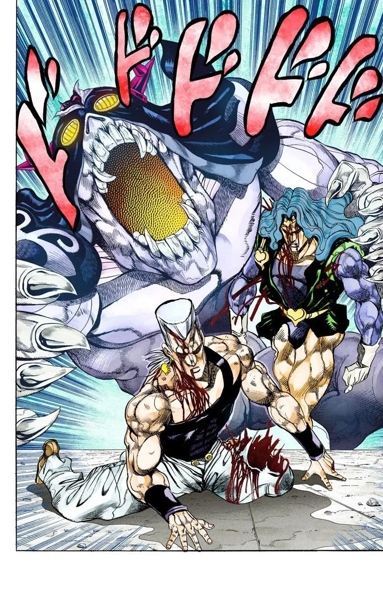 JoJo no Kimyou na Bouken Part 3: Stardust Crusaders Colored Manga, chapter 132, page 8