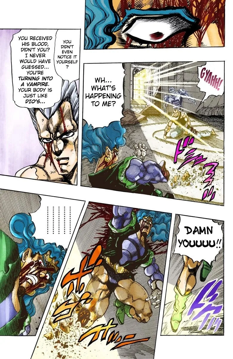 JoJo no Kimyou na Bouken Part 3: Stardust Crusaders Colored Manga, chapter 132, page 13