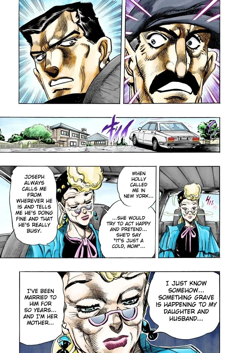 JoJo no Kimyou na Bouken Part 3: Stardust Crusaders Colored Manga, chapter 133, page 12